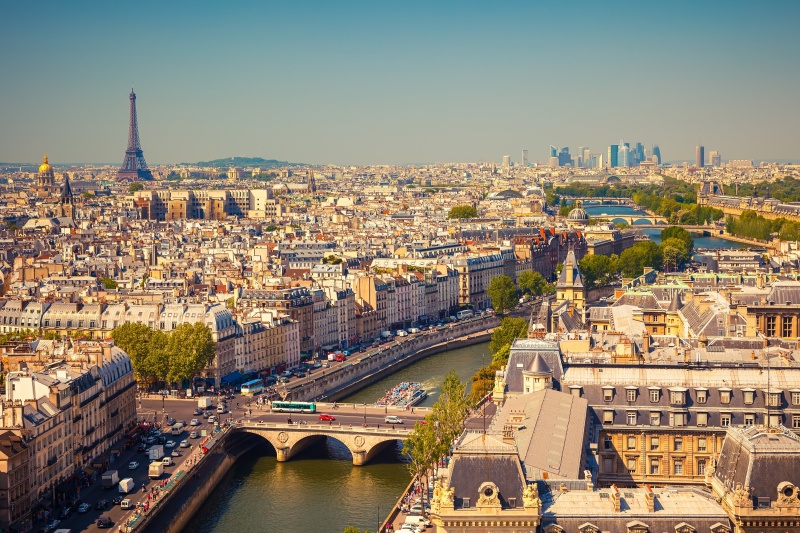 luchtfoto Parijs